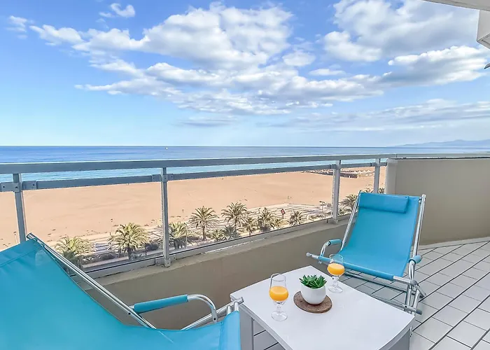 Apartament Balcon Vue Mer, Lumineux Et Parking Prive Canet-en-Roussillon