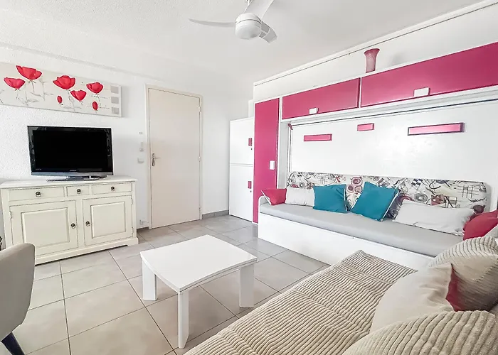 Apartament Balcon Vue Mer, Lumineux Et Parking Prive Canet-en-Roussillon