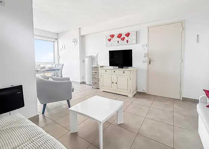 Balcon Vue Mer, Lumineux Et Parking Prive Canet-en-Roussillon